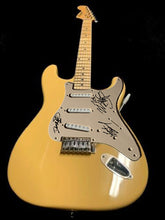 ZZ Top band signed guitar